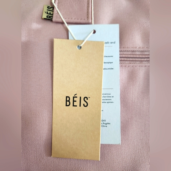 BEIS Weekender Bag in Atlas Pink NWT - Picture 6 of 9